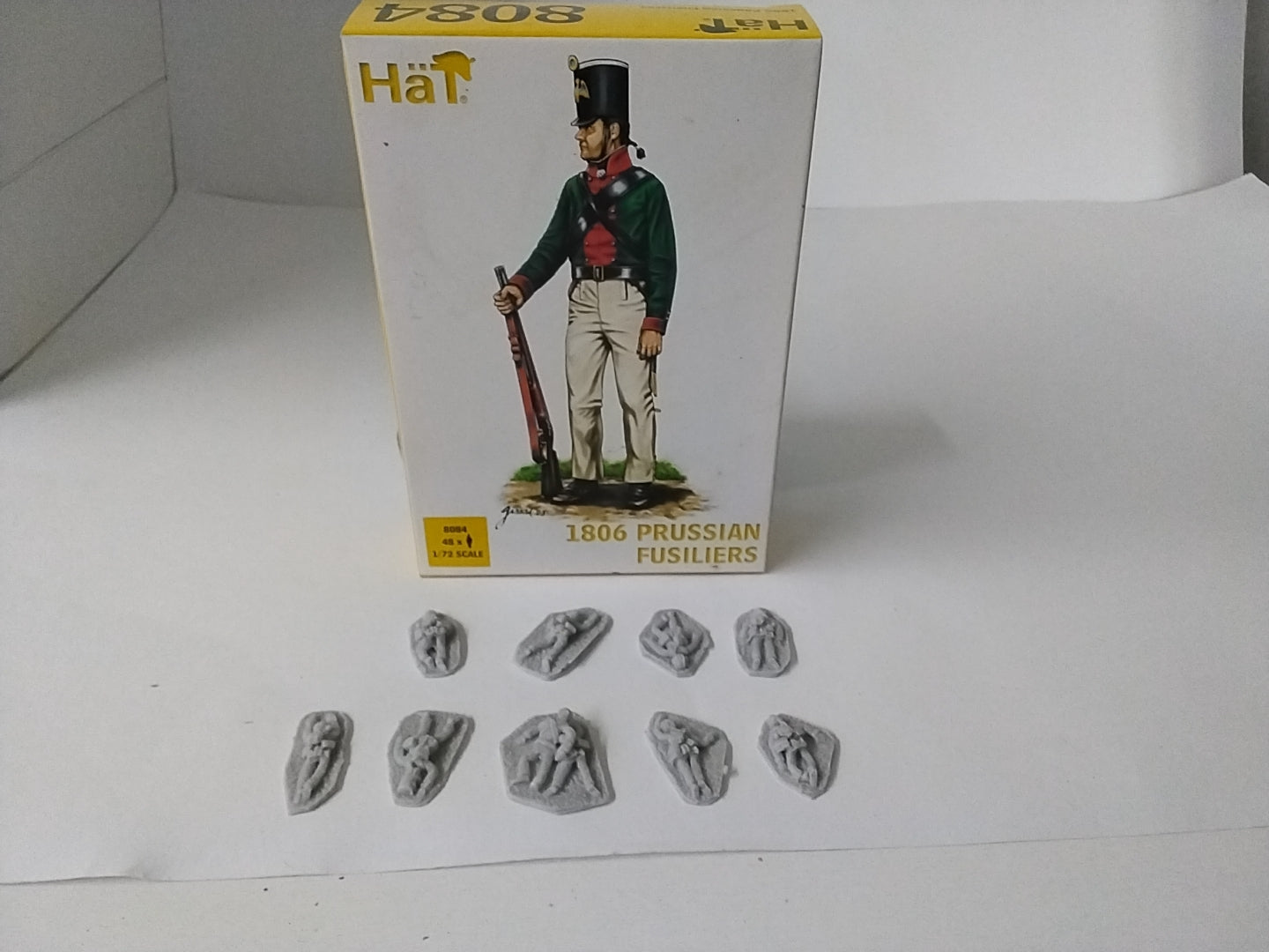 HAT 8084b 1806 PRUSSIAN FUSILIERS con morti 1/72
