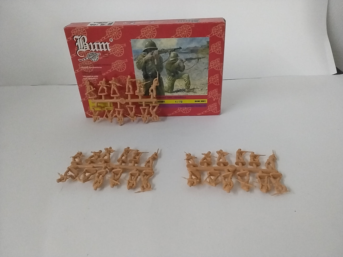 BUM 5001 REPUBLICAN ARMY GUERRA CIVILE SPAGNOLA 1/72