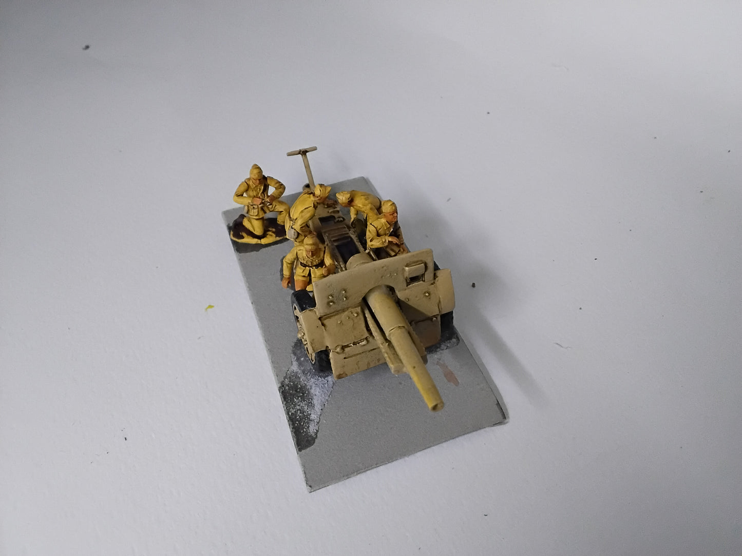 ITAGUN3B EWM 1/72 CANNONE ITALIANO 105/28 FIELD GUN SET DIPINTO