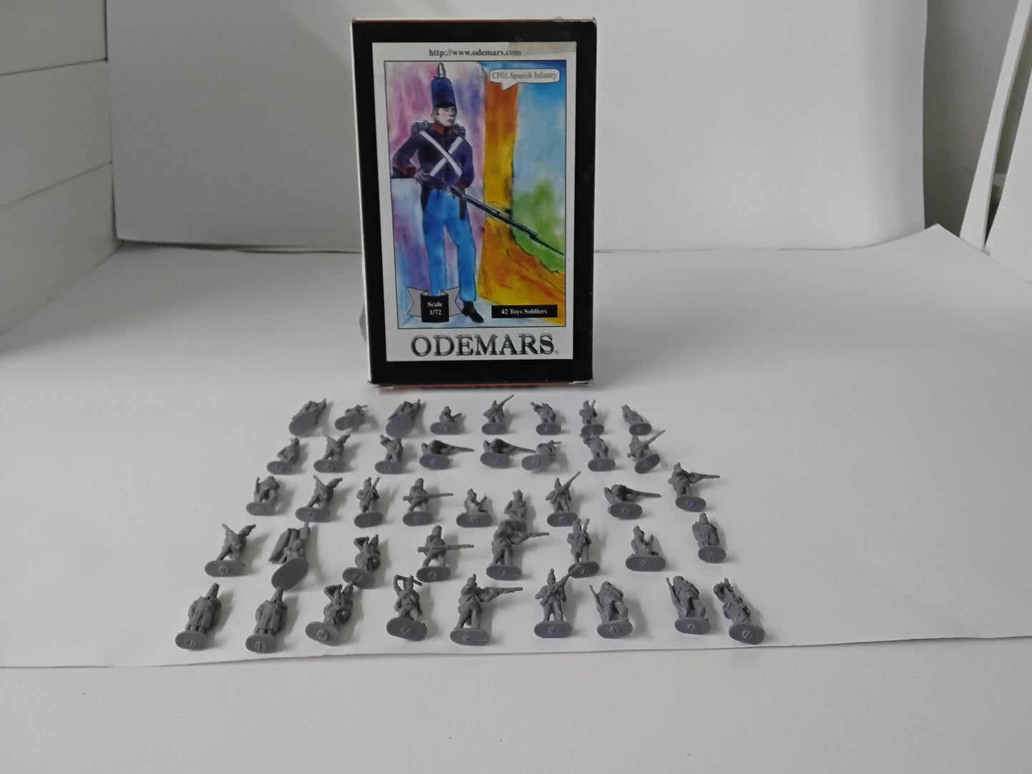 ODEMARS CF01b SPANISH INFANTRY 1809 1814 1/72