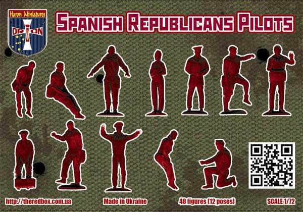 ORION 72073 Spanish Republicans Pilots 1/72
