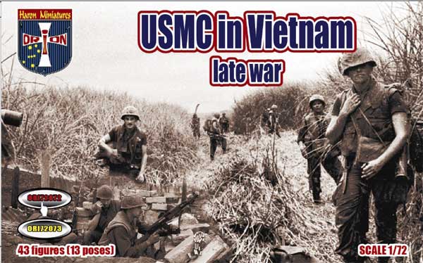 ORION 72072 USMC In Vietnam (Late War) 1/72
