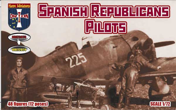 ORION 72073 Spanish Republicans Pilots 1/72