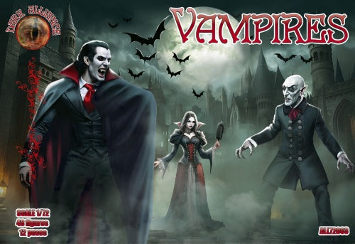 DARK ALLIANCE ALL72063 Vampires 48 figures/12 poses 1/72