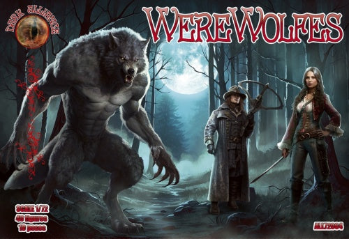 DARK ALLIANCE ALL72064 Werewolfs 48 figures/12 poses 1/72