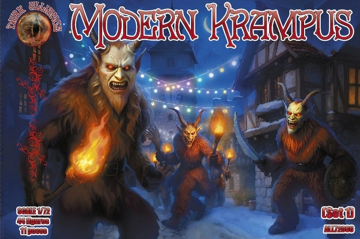 DARK ALLIANCE ALL72067 Modern Krampus. Set 2 1/72