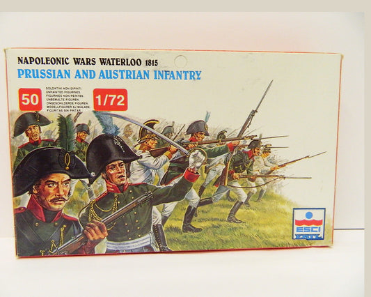 ESCI 226 Napoleonic Wars Waterloo 1815 Prussian and Austrian infantry