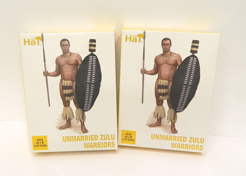 GR021_2025 HAT INDUSTRIES UNMARRIED ZULU WARRIORS 1/72