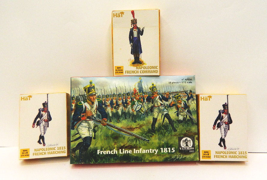 GR02_2025 FRENCH INFANTRY 1815 IN MARCH SCALA 1/72