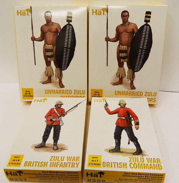GR07_2025 HAT INDUSTRIES ZULU WARS SCALA 1/72