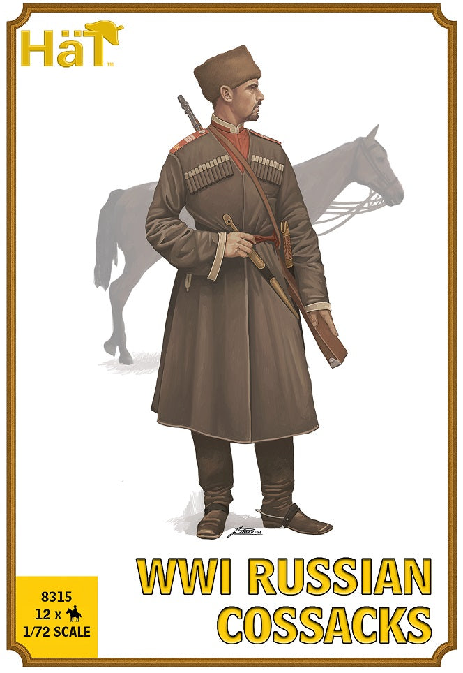 HAT 8315 WWI Russian Cossacks A1047NR batch release code. 1/72