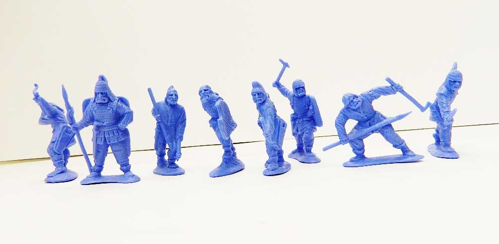 002 KIT SOLDIERS SCYTHIAN WARRIORS 7TH - 4 TH B.C. 1/32