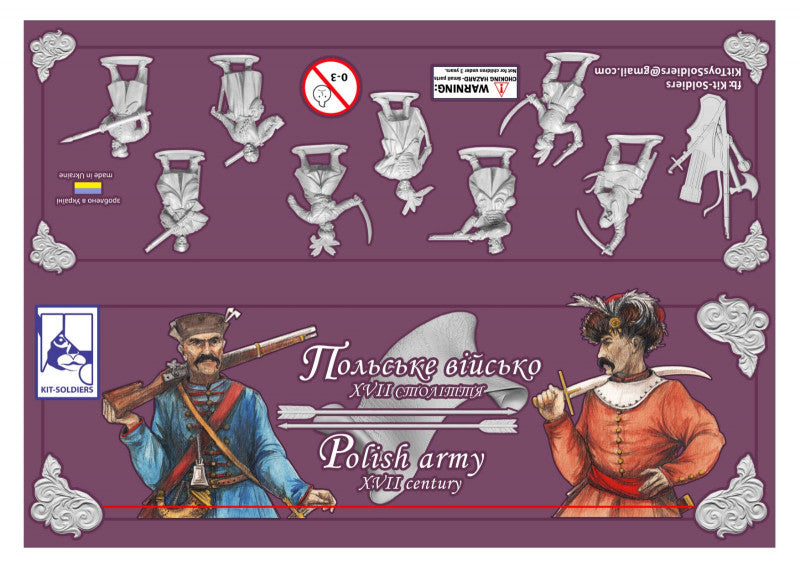 KS32015 KIT SOLDIERS Polish Army, XVII century 1/32