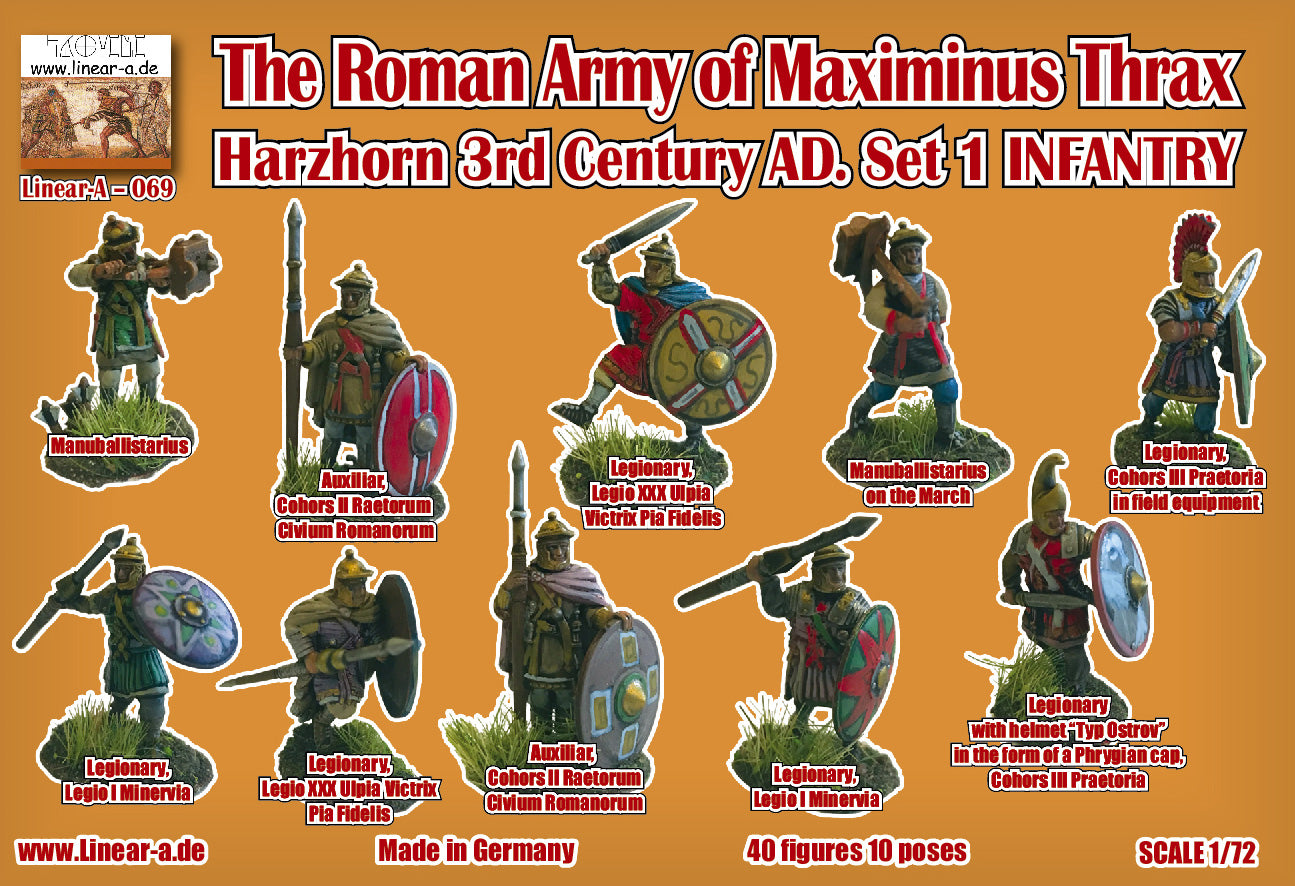 069 LINEAR THE ROMAN ARMY OF MAXIMINUS 1/72