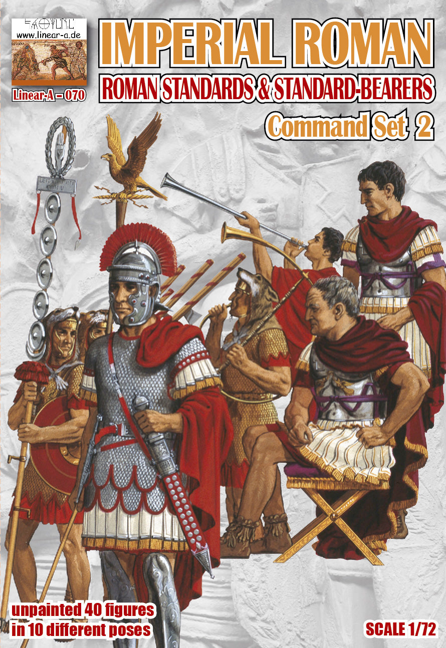 070 LINEAR IMPERIAL ROMAN COMMAND N°2 1/72