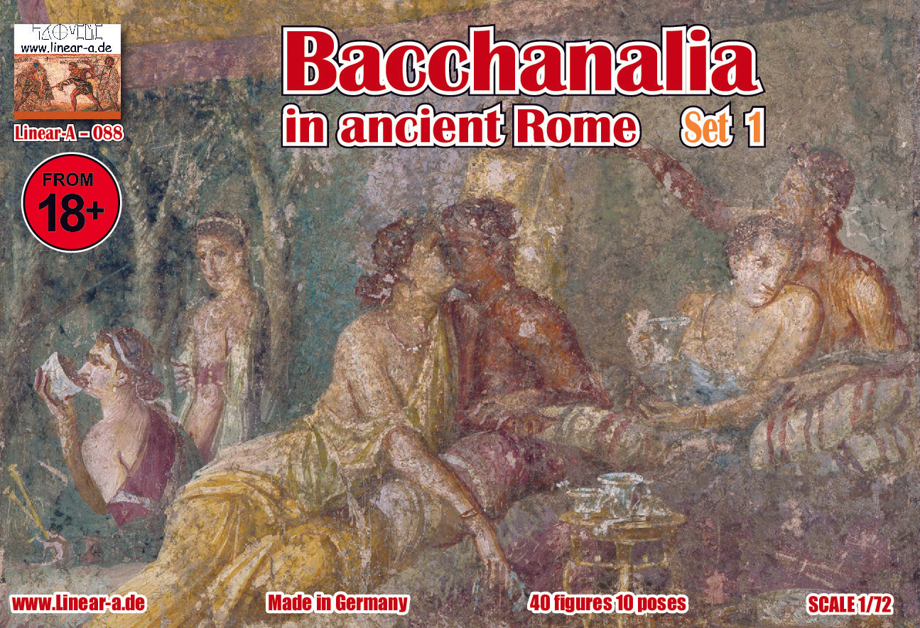 088 LINEAR Bacchanalia in ancient Rome Set 1 1/72
