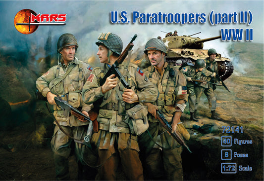 72141 MARS U.S.Paratroopers part 2 (WWII) 1/72