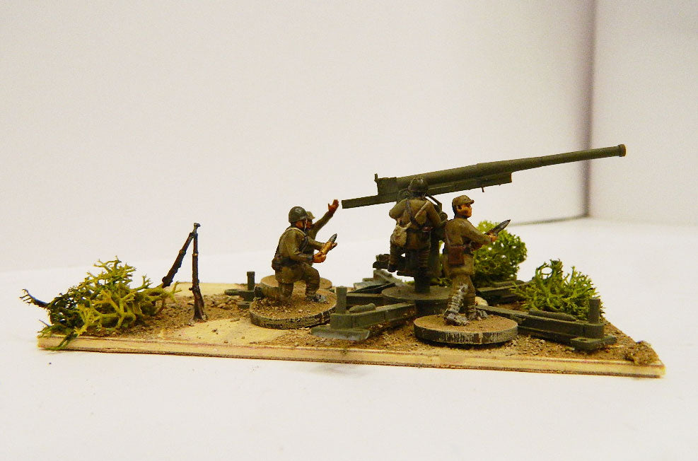 038 MAR.DAV TYPE 88 75 FIELD GUN WWII 1/72