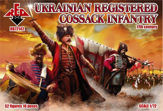 REDBOX 72142 Ukrainian registered cossack infantry. 17th century