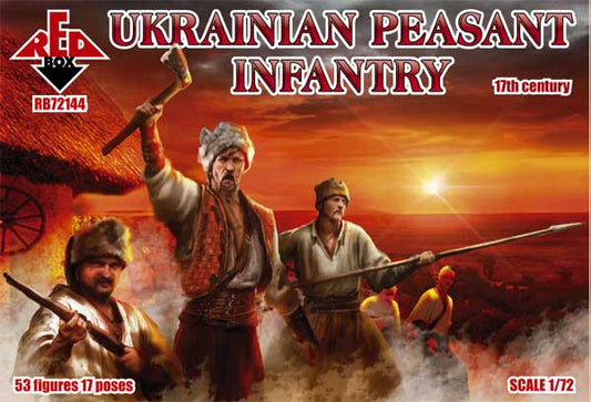 REDBOX 72144 Ukrainian Peasant infantry. 17th century