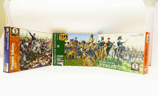 OFFERTA REVELL WATERLOO1815 NAPOLEONIC PRUSSIAN ARMY ON CAMPAIGN  1/72