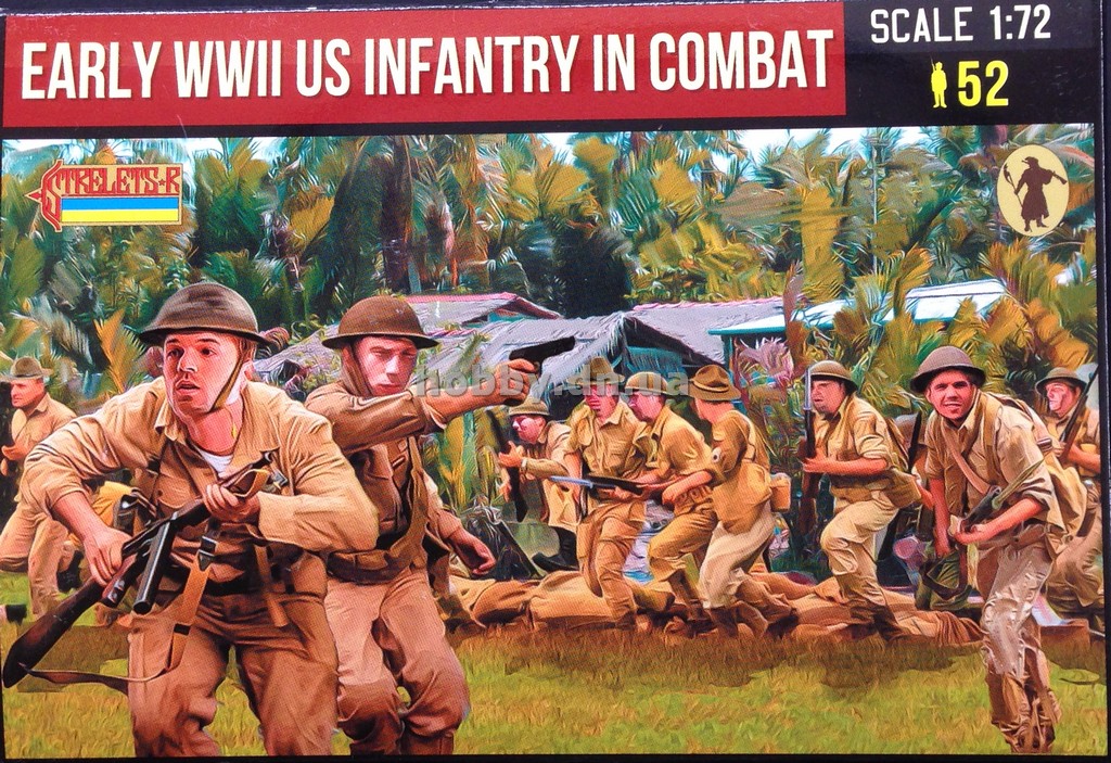 M159 STRELETS Early WWII US Infantry in Combat WWII 1/72
