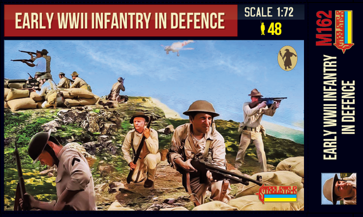 M162 STRELETS Early WWII US Infantry in Defence (WWII) 1/72