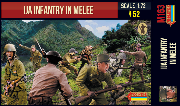 M163 STRELETS IJA Infantry in Melee (WWII) 1/72