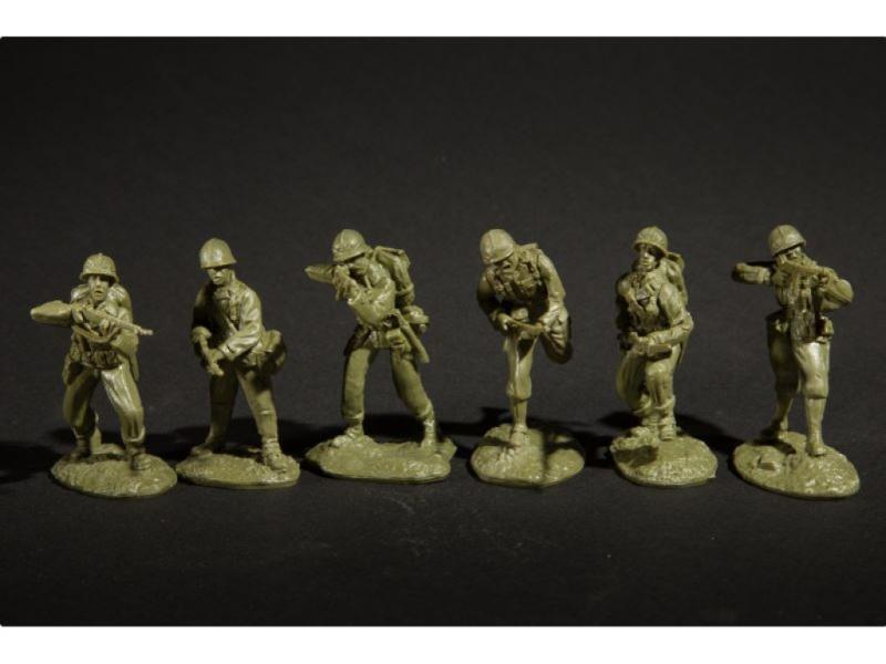 AM002 AUSTIN MINIATURES US Marines WWII Pacific Theater set1 1/32