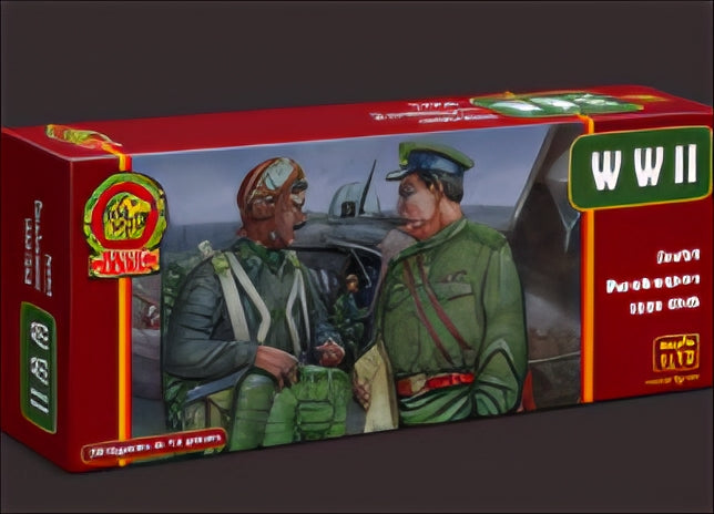 UR028 ULTIMA RATIO 1/72 WWII SOVIET PARATROOPERS