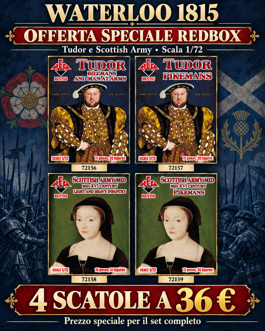 OFFERTA REDBOX set 4 scatole