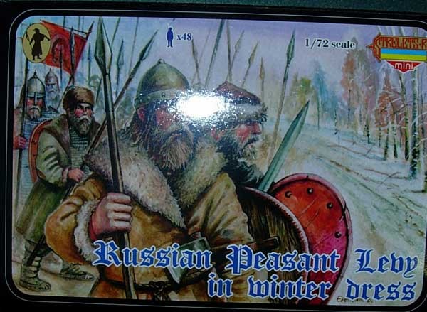 M027 STRELETS SCALA 1/72 RUSSIAN PEASANT LEVY IN WINTER DRESS