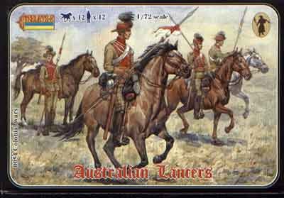 0054 STRELETS 1/72 LANCIERI AUSTRALIANI