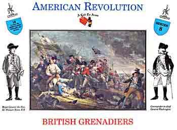 008 A CALL TO ARMS 1/32 GRANATIERI INGLESI 1776