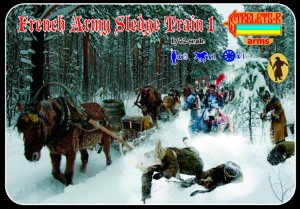 0133 STRELETS 1/72 French Army Sledge Train 1