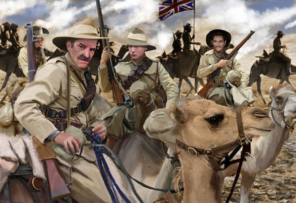 0166 STRELETS SCALA 1/72 Australian Camel Corps