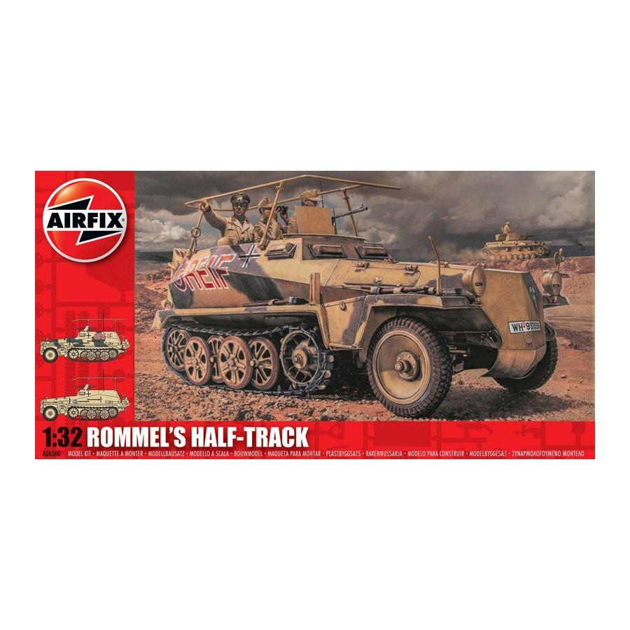A06360 AIRFIX SCALA 1/32 WWII Rommel s Half-Track