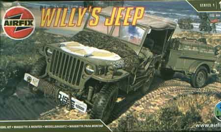 01322 AIRFIX 1/72 WILLY S JEEP