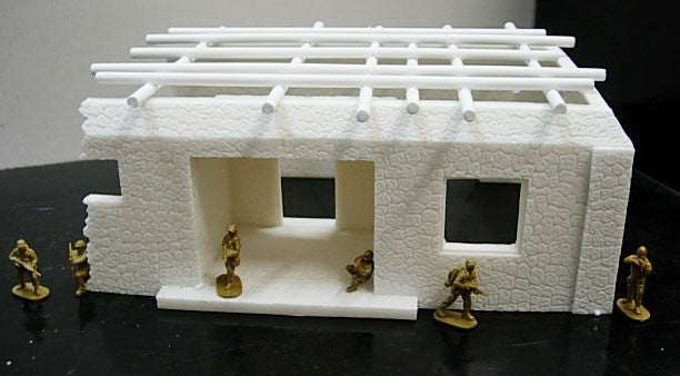 A075010 AIRFIX SCALA 1/48 Afghan Single Storey House