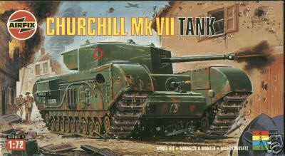 01304 AIRFIX 1/72 CHURCHILL Mk VII TANK
