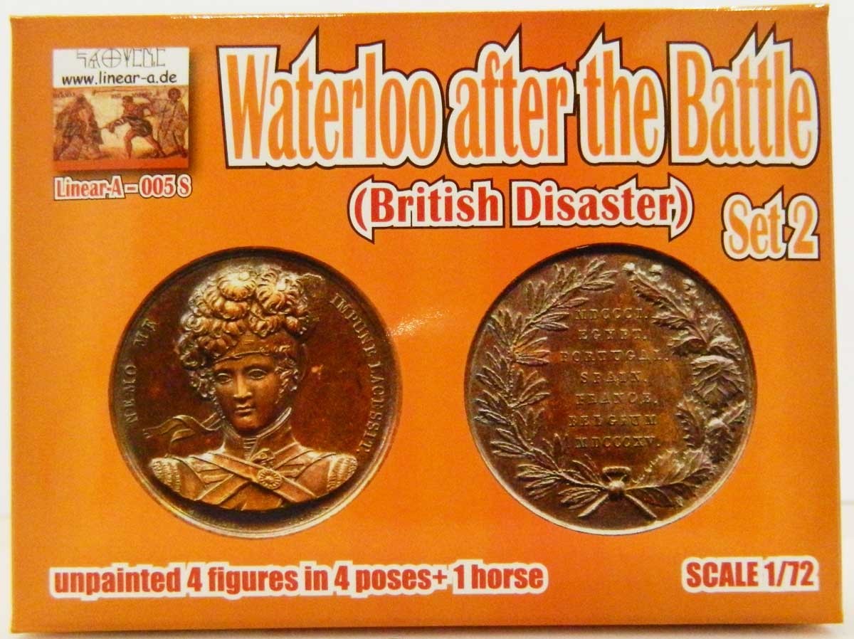 005-S LINEAR WATERLOO AFTER THE BATTLE (BRITISH DISASTER) SET21/72