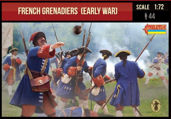 0235 STRELETS French Grenadiers (early war)1/72