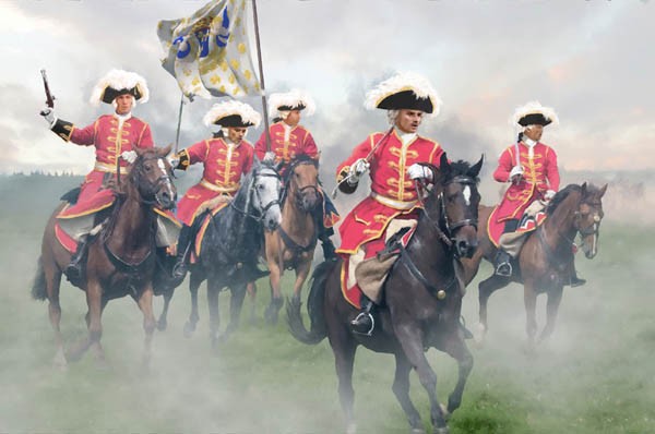 0239 STRELETS Chevau-Legers and Gendarmes de la Garde 1/72