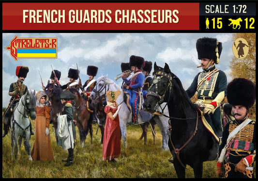 0277 STRELETS French Guards Chasseurs Napoleonic 1/72