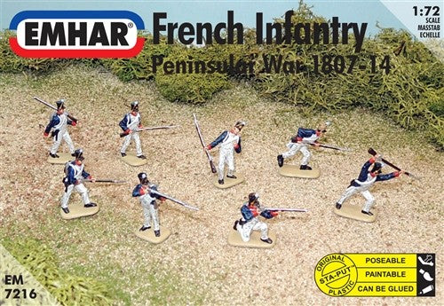 07216 EMHAR 1/72 French Infantry Peninsular War