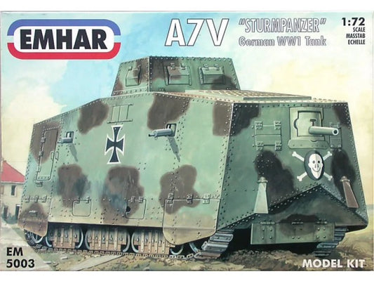 05003 EMHAR 1/72 German A7V WWI Tank