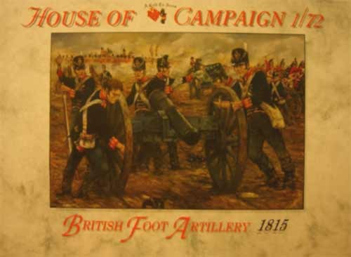 A CALL TO ARMS CALL7264 1/72 ARTIGLIERIA INGLESE 1/72