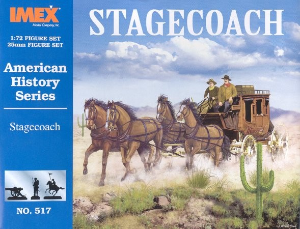 517 IMEX  DILIGENZA  DILIGENCE STAGECOACH