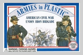 5410 ARMIES IN PLASTIC 1/32 IN BAG American Civil War Union Iron Brigade