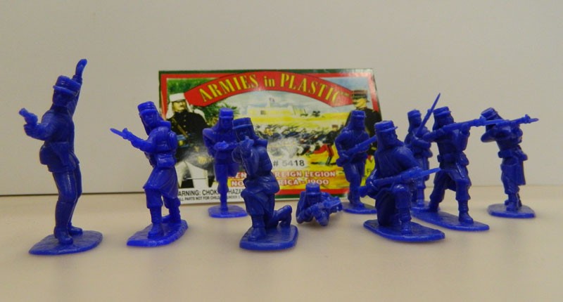 5418 ARMIES IN PLASTIC 1/32 IN BAG French Foreign Legion - North Africa - 1900